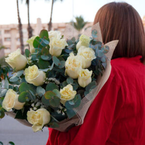 Ramo de Rosas Blancas
